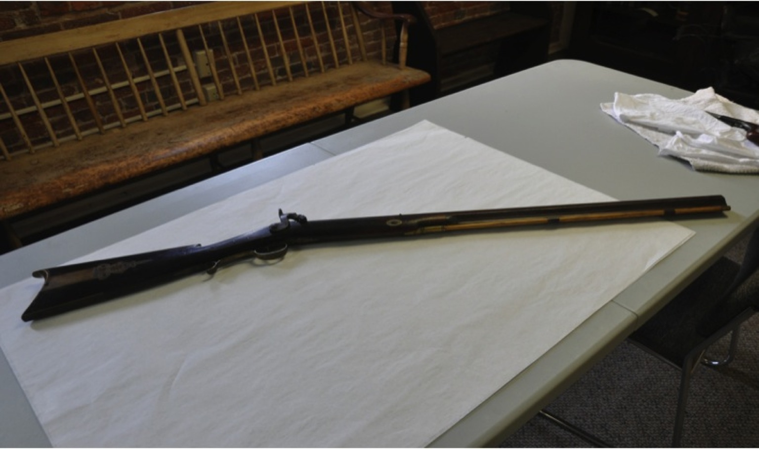 Edwin Wesson Caplock Rifle 1840