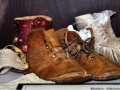 Leather Baby Shoes, c. 1900